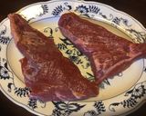 A picture of step 1 of California Farm Grilled Wagyu TriTip Beef.