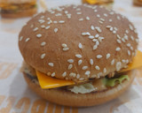 Foto langkah ke 6 dari resep American Burger (porsi party).