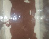 A picture of step 3 of Marbled effect cake.
