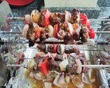 รูปขั้นตอนการทำที่ 5 ของ เคบับเนื้อวัวสองสัญชาติ (Beef Kabob)