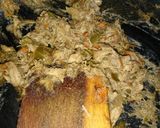 A picture of step 2 of Pattis with homemade pastry puff..