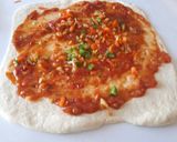 A picture of step 4 of Stromboli pizza.
