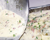 Foto del paso 8 de la receta: Canelones rellenos con carne molida, chorizo y salsa blanca