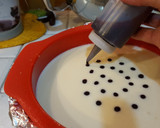 Foto del paso 10 de la receta: Cheesecake Halloween.... telaraña de arándanos!!!