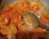 A picture of step 2 of Tomato chutney.