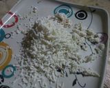 A picture of step 4 of Sakarkand paneer pulav.