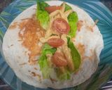 Foto del paso 4 de la receta: Wrap de pollo a la miel y mostaza