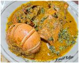 A picture of step 9 of Lobsters Curry.
