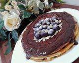 صورة لخطوة 5 من وصفة بان كيك بالشوكولاته 🍫