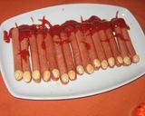 Foto del paso 4 de la receta: Deditos sangrientos