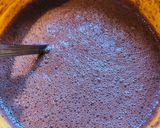 A picture of step 2 of Cherry 🍒 Vanilla Coke Spiced Rum Brownie Cake.