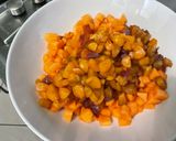 Une image de l'étape 14 de Salade de melon et fruits du jardin au jus d’agrumes.