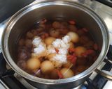 酒釀桂圓枸杞元宵湯圓的食譜步驟6照片