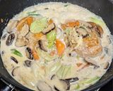A picture of step 6 of Baked Chicken with Cream Sauce.