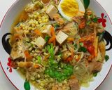 Foto langkah ke 5 dari resep Soto Ayam Kampung ala Purworejo.