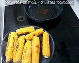 Foto del paso 4 de la receta: Mazorcas de maíz con chuletas "barbacoa"
