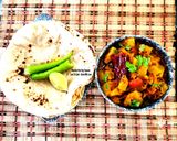 A picture of step 5 of Sweet & Sour Pumpkin Curry - Kaddu Ki Khatti Mithi Sabzi.