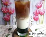 Cara Membuat Es kopi pandan 4