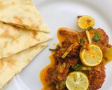 A picture of step 1 of Koyla karahi.