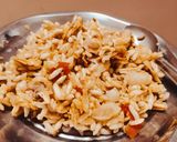 A picture of step 2 of Chana Zor Garam.