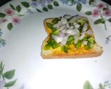பிரட் பீடஂசா(Street food)(bread pizza recipe in tamil) ரெசிபி ஸ்டேப் 3 புகைப்படம்