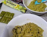 Foto langkah ke 3 dari resep Soft Cookies Matcha Milky.