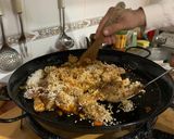 Foto del paso 7 de la receta Arroz/paella : solomillo, foie y trufa con setas 😍
