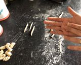 A picture of step 6 of Homemade fresh Pasta without machine (vegan friendly).