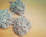 Foto langkah ke 7 dari resep Mie ubi ungu homemade.