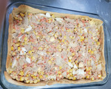 Foto del paso 6 de la receta: Tarta de atún, choclo, zanahoria, huevo y cebolla