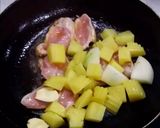 รูปขั้นตอนการทำที่ 5 ของ ไก่ผัดมันฝรั่ง