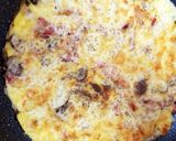 A picture of step 5 of My full Breakfast Omelette. 👍.