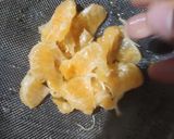 A picture of step 1 of Orange Malpua.
