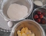 عکس مرحله 1 از دستور کیک کرامبل آلو سیاه