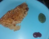 A picture of step 6 of Atta dosa.