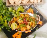 A picture of step 6 of Jeera aloo (masala jeera aloo).