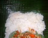 Foto langkah ke 7 dari resep Nasi Bakar Ayam Suwir Kemangi.