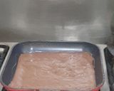 A picture of step 4 of Chocolate cake in frying pan.