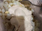Ensalada de huevo y papa