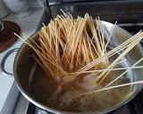 Foto del passaggio 1 della ricetta Spaghettoni alla crema di ricotta e pesto di pistacchi