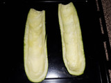 Calabacines rellenos de atún