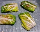 A picture of step 5 of Lettuce Wrap.