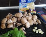Pas rețetă Paste cu ciuperci și sos cu usturoi 🍝😋 1 fotografie