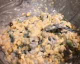 A picture of step 1 of Corn Fritters aka Bakwan Jagung.