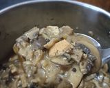 Une image de l'étape 5 de 🌿Champignons et tofu fumé façon sauce Stroganoff.
