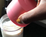 A picture of step 2 of Banana and Egg Protein Shake/Smoothie🍌 🥚 🥛 🧊.