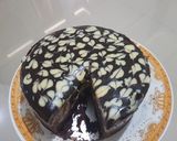 Foto langkah ke 8 dari resep Tuxedo Cheese Cake.