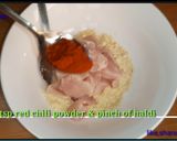 A picture of step 1 of Potato chicken Laccha pakoda Recipe.
