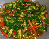Foto langkah ke 2 dari resep Saoun cabe ijo pedas.