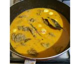 Foto langkah ke 5 dari resep Gulai Daging Sapi mix Telur Puyuh.